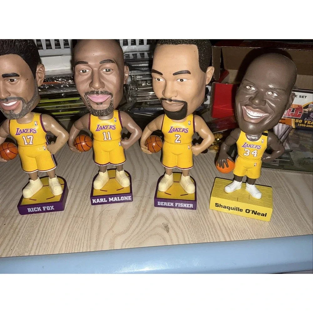 Lakers Bobble Heads‎ Lot Of 5